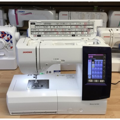 Pre Loved Janome MC9850 Sewing And Embroidery Machine