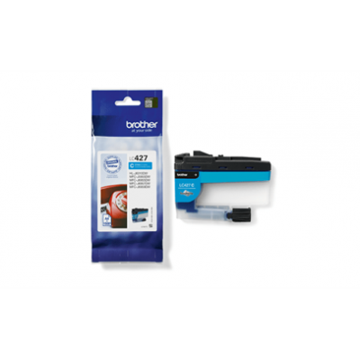 Brother Cyan ink cartridge LC427C for the PrintModa Studio fabric printer HL-JF1